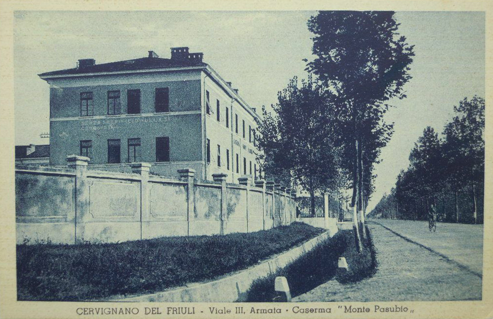 CORDE_MNTPSB PARCO URBANO_©archivio corde a.a._foto storica Viale III Armata, Caserma Monte Pasubio