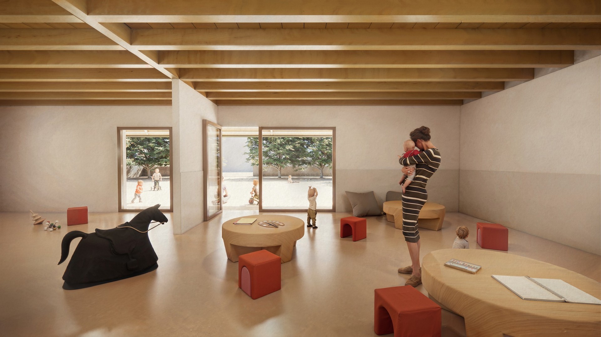 CORDE_TAUR_©corde architetti_vista interna aula