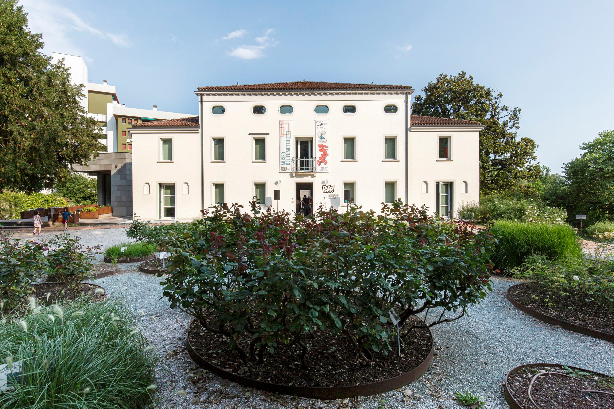 CORDE_Palazzo del Fumetto_©Elia Falaschi_prospetto frontale villa Galvani