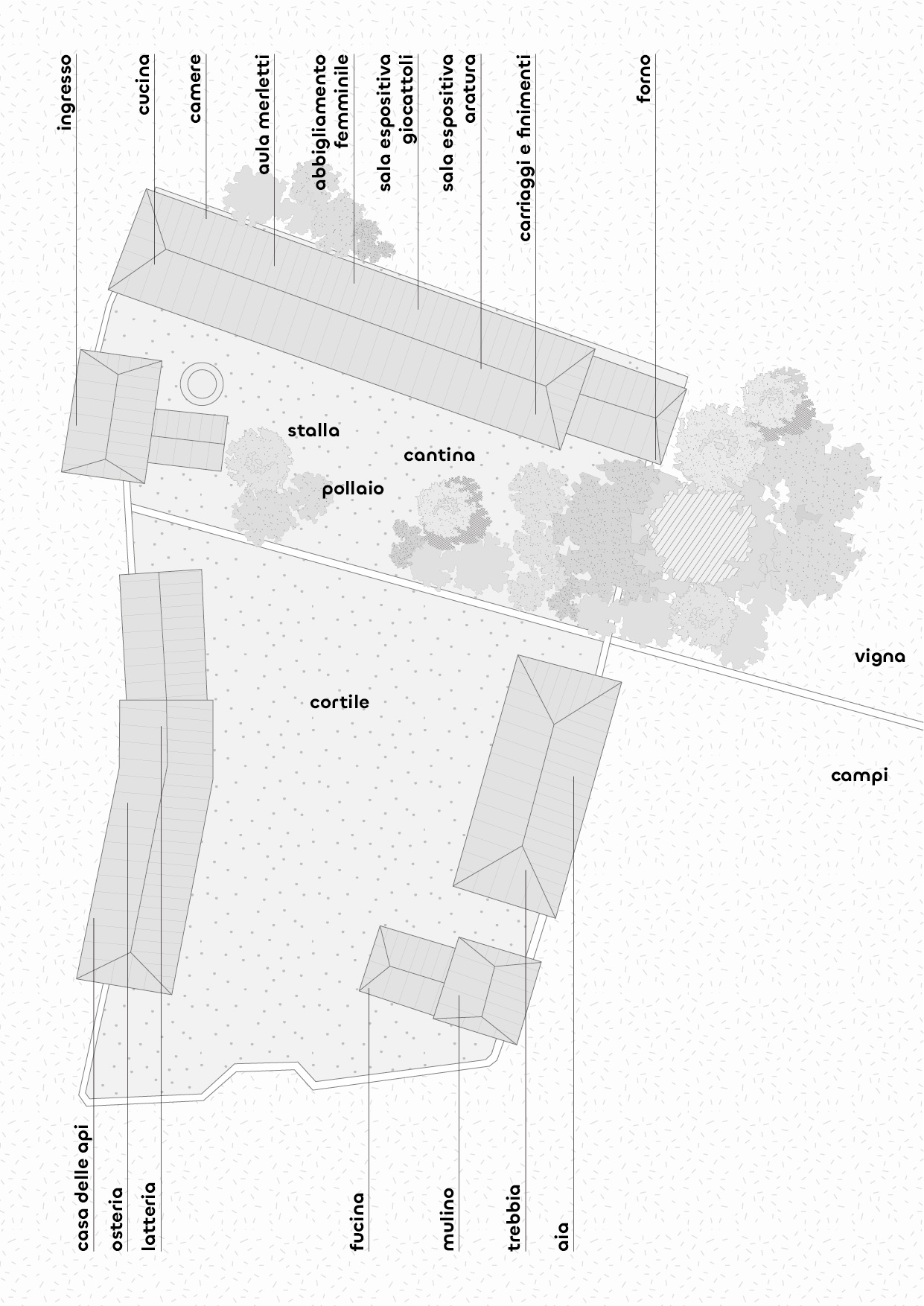 CORDE_BOXinBOX_©archivio corde a.a._04 CORDE_BOXinBOX_©archivio corde a.a._planimetria casa Cocel