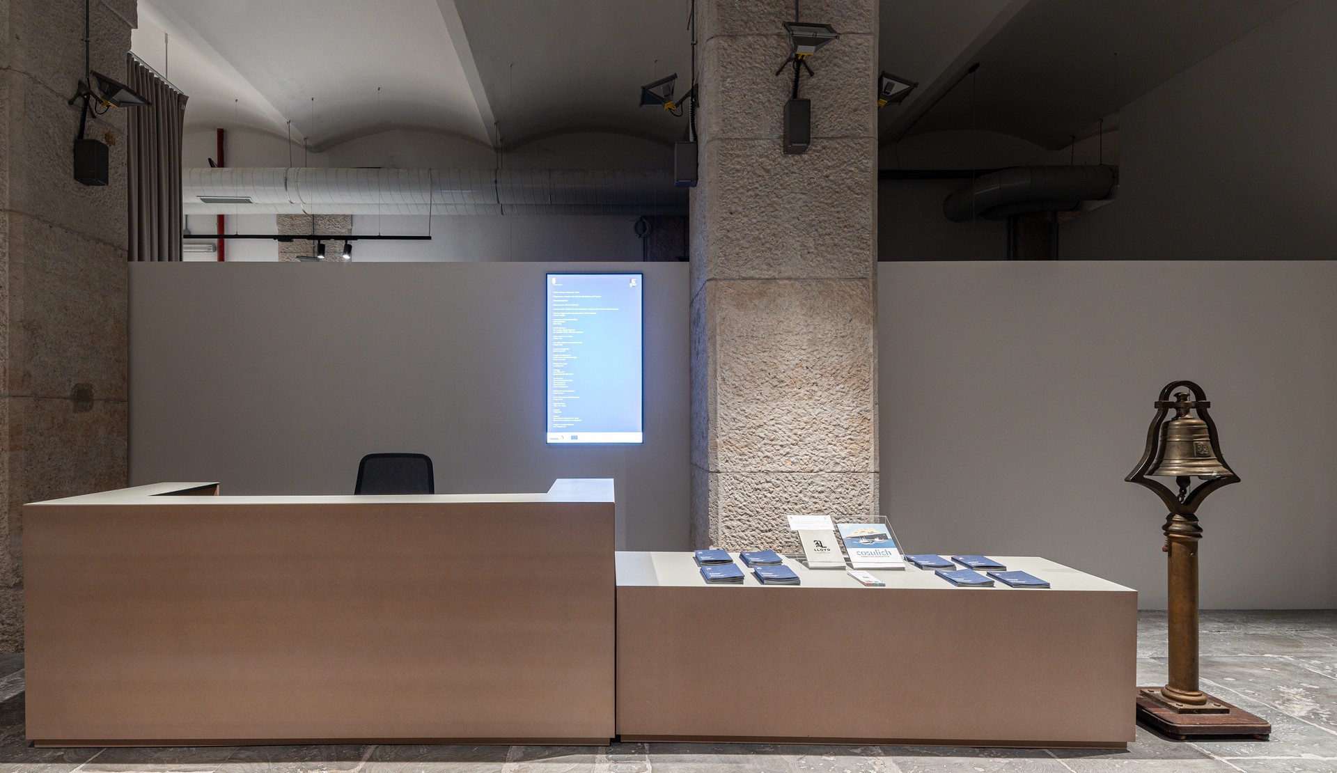 CORDE A.A._LLOYD MUSEO DEL MARE_©Elia Falaschi_biglietteria della sezione Lloyd