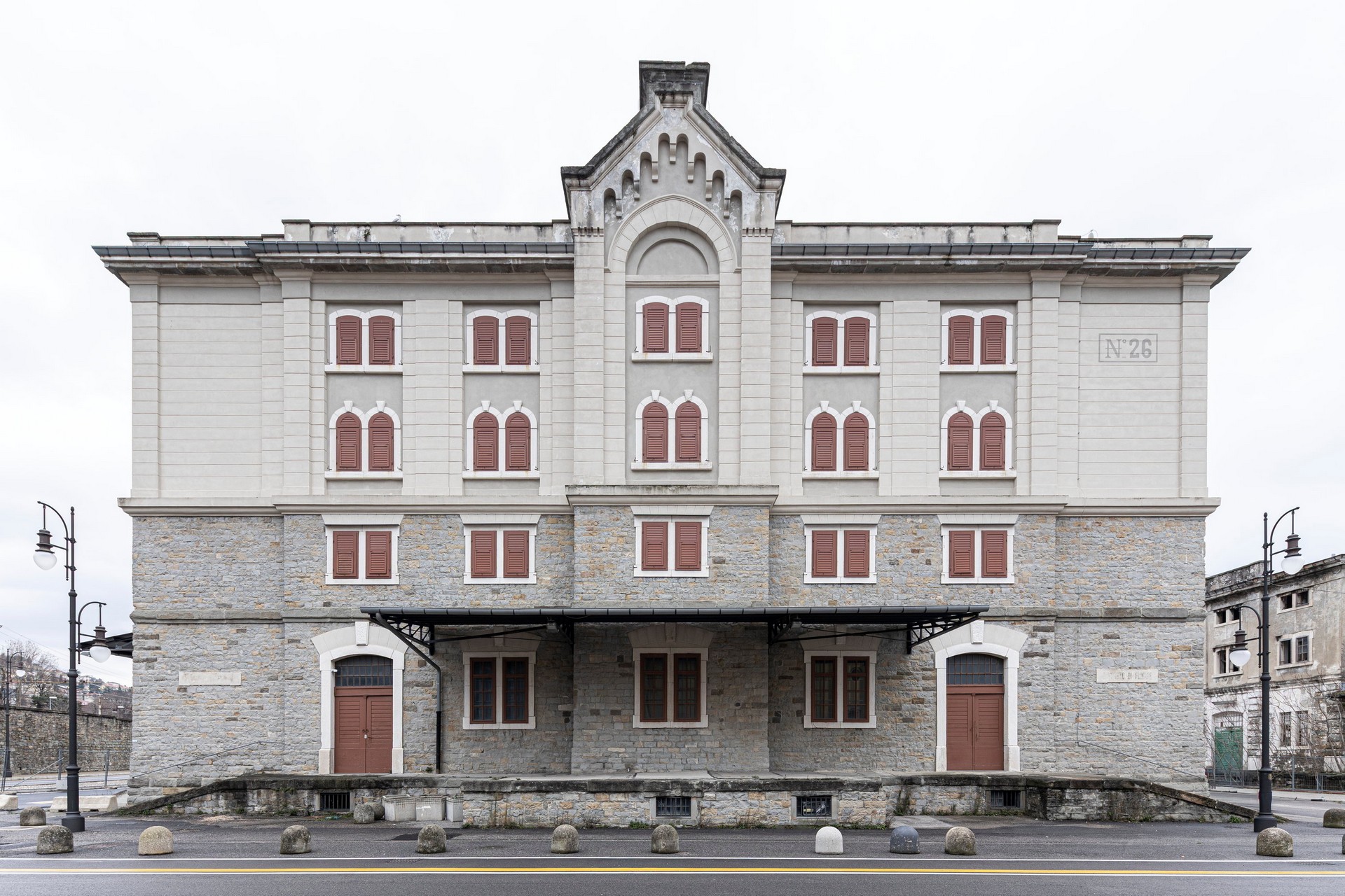CORDE A.A._LLOYD MUSEO DEL MARE_©Elia Falaschi_prospetto nord Magazzino 26