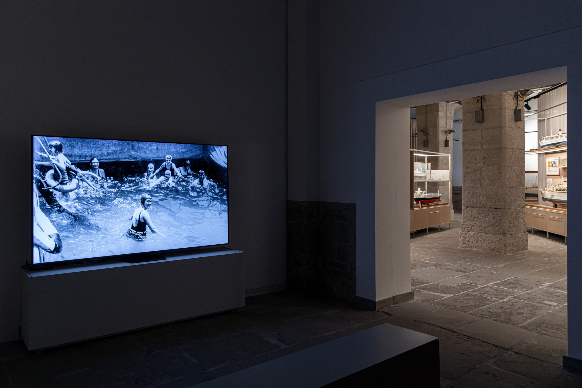 CORDE A.A._LLOYD MUSEO DEL MARE_©Elia Falaschi_sala video