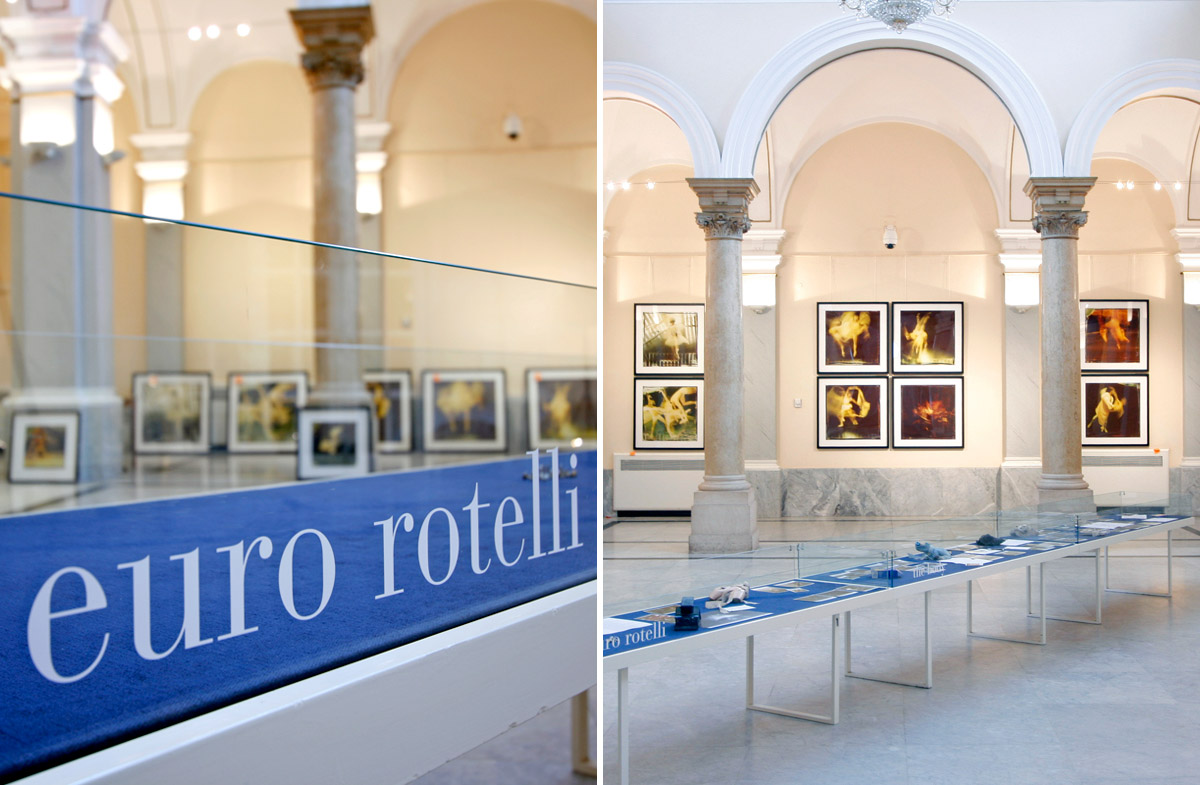 Allestimento mostra fotografica Museo Mimara a Zagabria | Corde Architetti