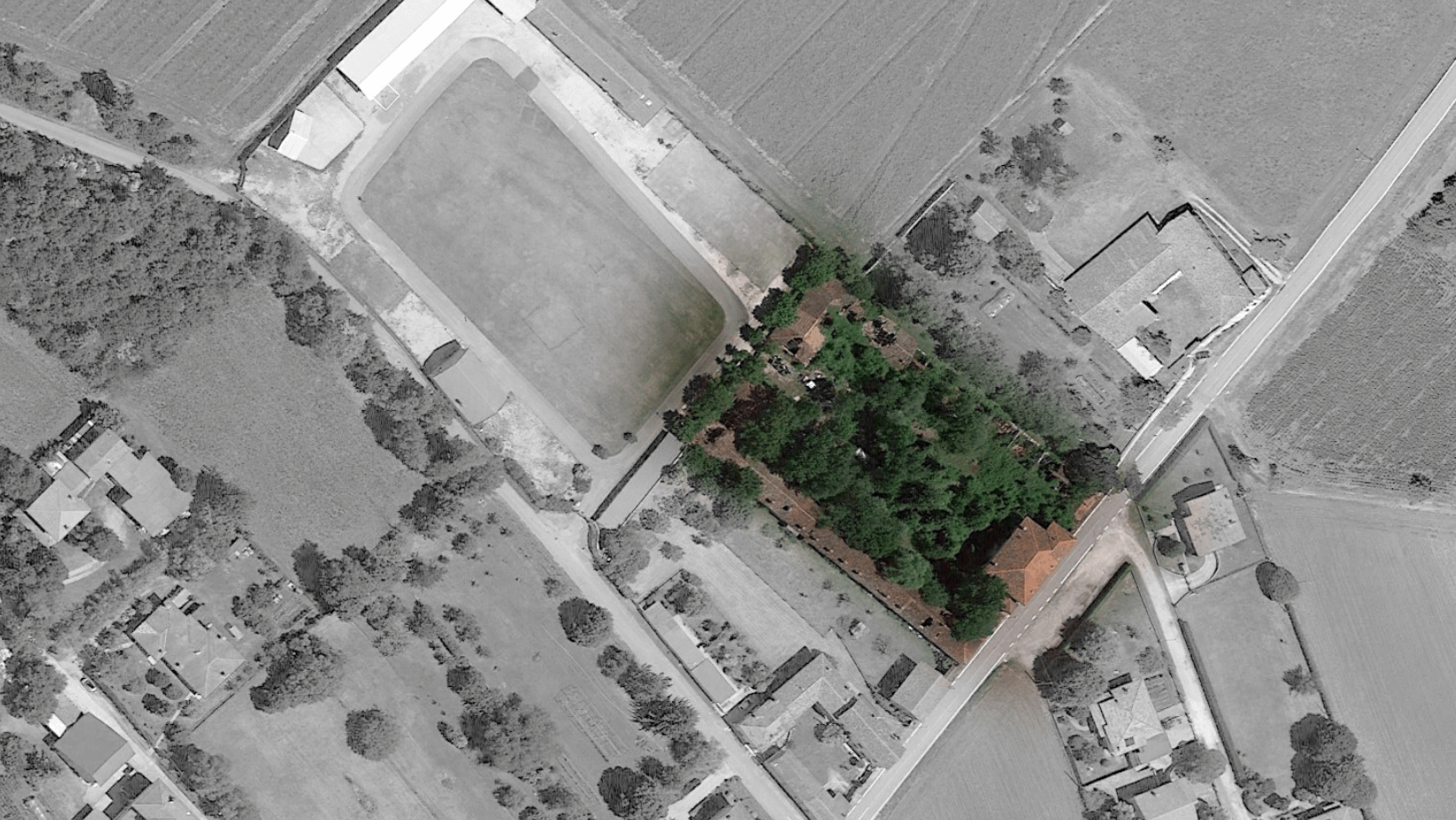 localizzazione ex caserma 2 Novembre a Tauriano, Spilimbero