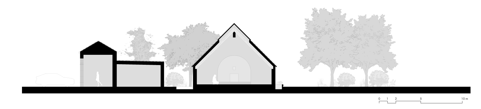 sezione edificio di culto Fontanellato