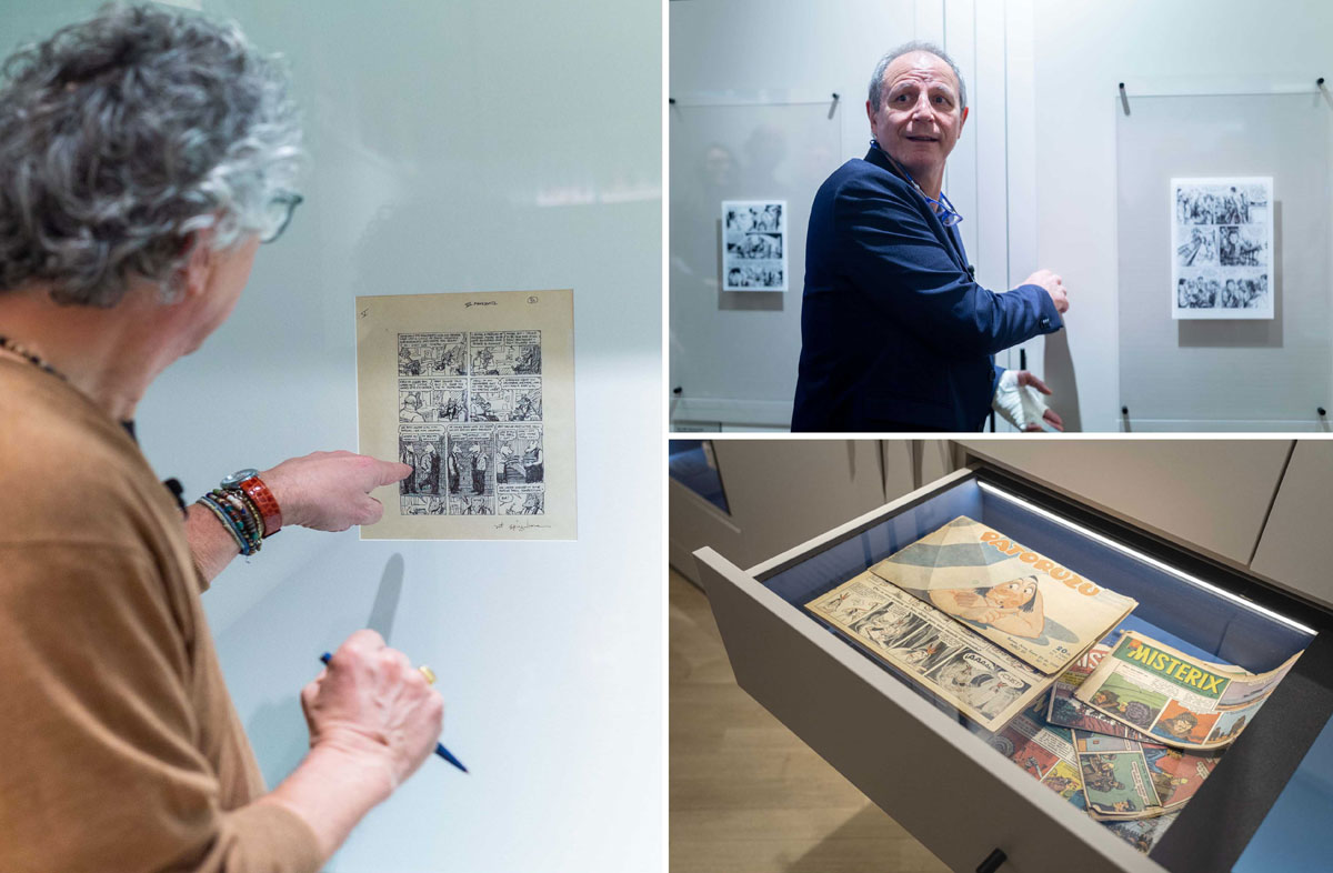 PAFF! museo del fumetto allestimento interattivo